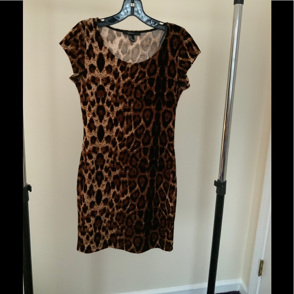 Velvet mini dress